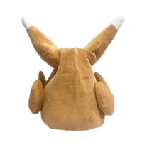 HKM-332051 Moving Chicken Leg Plush Hat with Music for Halloween Fun