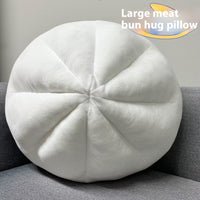HKM-332051 Steamed Pork Dumpling Plush Pillow Doll, 40cm Soft Fabric Toy