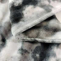 HKM-332243 Multicolor Geometric Bubble Velvet Blanket - Available in Various Sizes