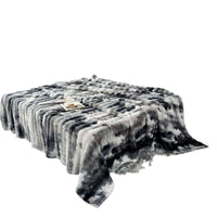HKM-332243 Multicolor Geometric Bubble Velvet Blanket - Available in Various Sizes