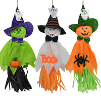 HKM-332371 Ghost Garland Decoration with Pumpkin Pendant for Halloween Decor