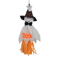HKM-332371 Ghost Garland Decoration with Pumpkin Pendant for Halloween Decor