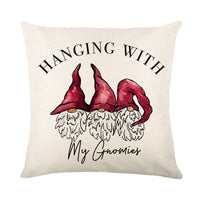 HKM-332371 Nordic Landscape Print Polyester Pillowcase - 45 x 45cm