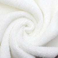 HKM-332499 Men's Minimalist Cotton Towel Gift Box Set in White, Brown, and Dark Blue - 35x75 cm
