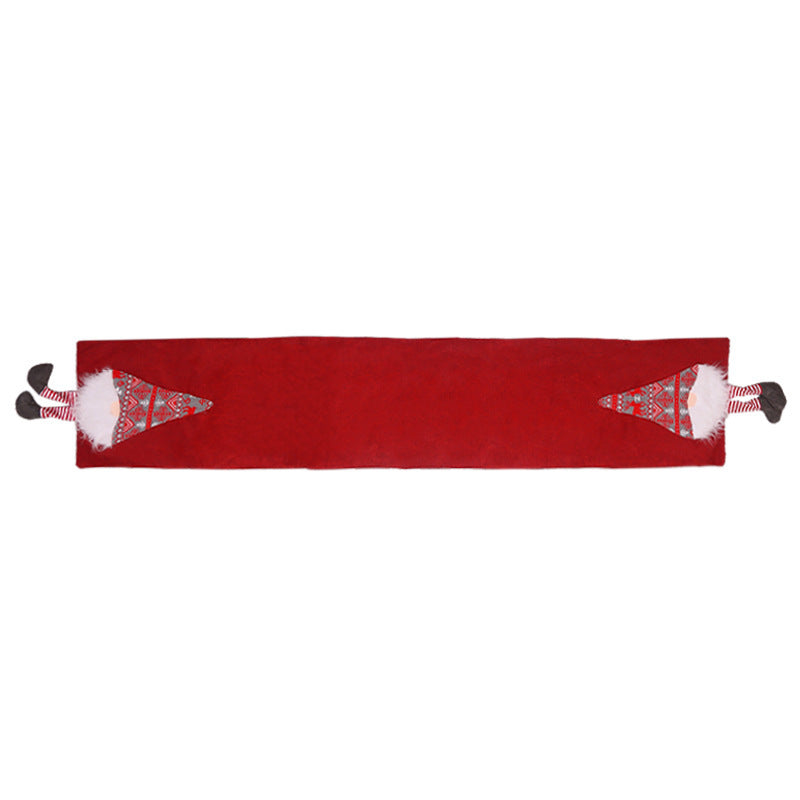 HKM-332691 Linen and Wool Table Runner for Seasonal Decor and Everyday Use