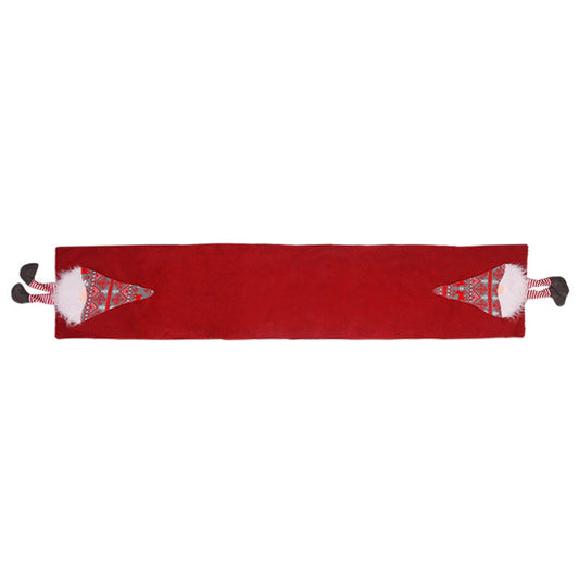 HKM-332691 Linen and Wool Table Runner for Seasonal Decor and Everyday Use