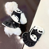 HKM-332883 Classic Panda Pullover Dress for Dogs and Cats – Cotton-Padded Casual Pet Clothing in Multiple Sizes