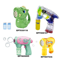 HKM-332883 Kids Bubble Gun with LED Lights - Fun Toy for Ages 2 to 4