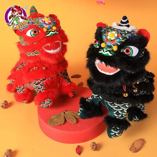 KTX-333331 Electric Walking Dancing Lion Plush Toy for Kids, Interactive Sounds, 11CM-30CM