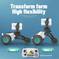 HKM-333651 3-Wheel Remote Control Stunt Car with Camera, Ideal for Kids Ages 5-14, Indoor/Outdoor Use