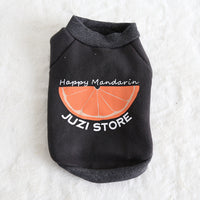 HKM-333651 Multicolor Fruit Print Sweatshirt for Pets - Fashionable and Simple Design