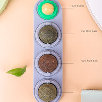 HKM-333843 Cat's Molars, Cleaning Teeth, Biting And Digesting Mint Balls