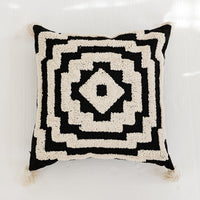 HKM-334035 Modern Stripe and Solid Color Cushion - Various Shapes and Sizes