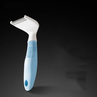 HKM-334163 Pet Grooming Shell Brush for Cats and Dogs - Durable PP Comb