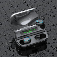 HKM-334291 Wireless Bluetooth Stereo Headset with Multi-Point Connection and Voice Control Functions