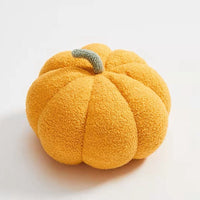 HKM-334355 Cute Pumpkin Pillow with Plant Pattern – Modern Sofa Cushion in Various Sizes and Colors