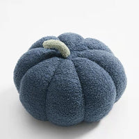 HKM-334355 Cute Pumpkin Pillow with Plant Pattern – Modern Sofa Cushion in Various Sizes and Colors