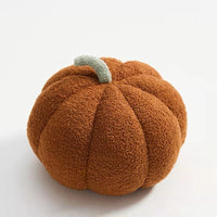HKM-334355 Cute Pumpkin Pillow with Plant Pattern – Modern Sofa Cushion in Various Sizes and Colors