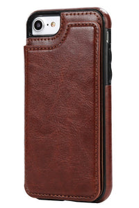 HKM-334483 Protective Leather Case for iPhone XS - Rear Cover Style, Compatible with Newer Models