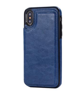 HKM-334483 Protective Leather Case for iPhone XS - Rear Cover Style, Compatible with Newer Models