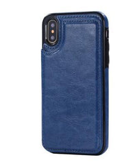 HKM-334483 Protective Leather Case for iPhone XS - Rear Cover Style, Compatible with Newer Models