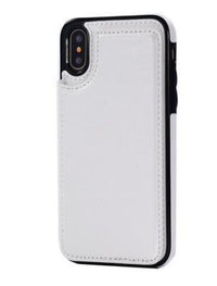 HKM-334483 Protective Leather Case for iPhone XS - Rear Cover Style, Compatible with Newer Models