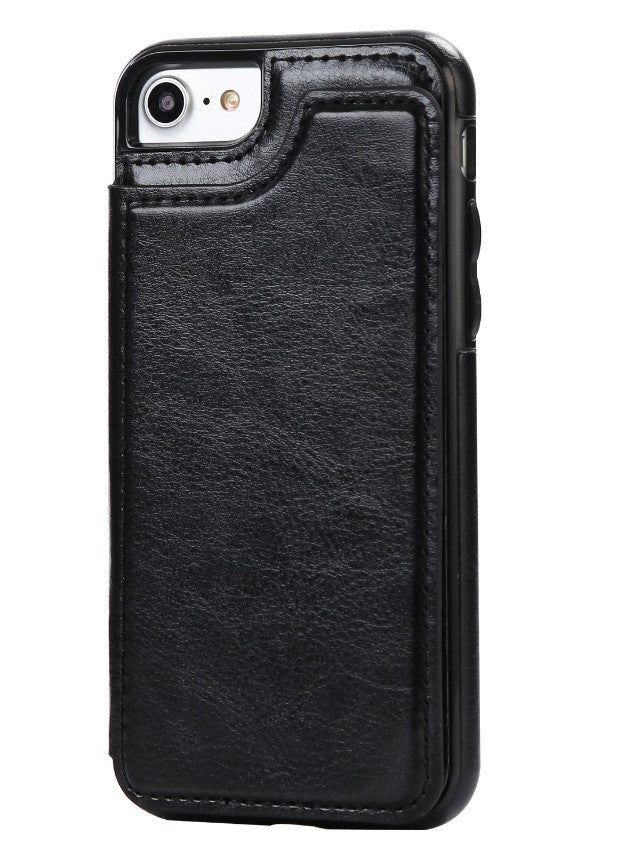 HKM-334483 Protective Leather Case for iPhone XS - Rear Cover Style, Compatible with Newer Models