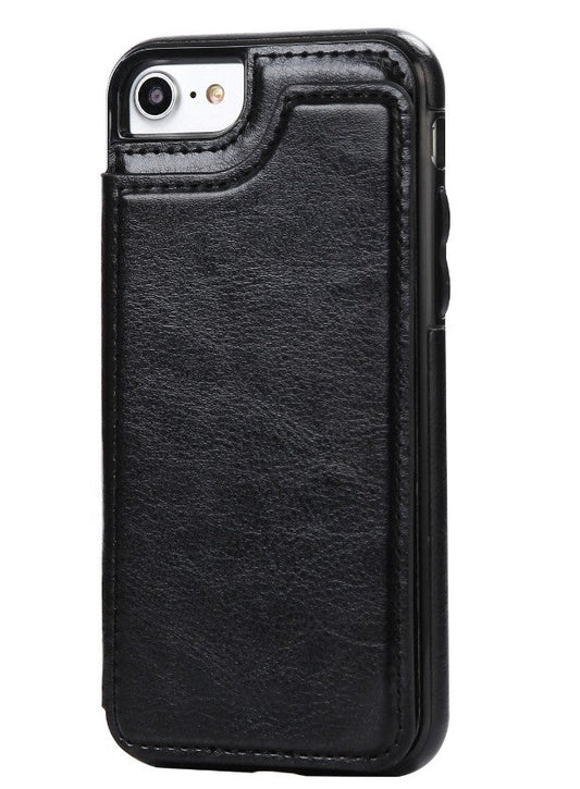 HKM-334483 Protective Leather Case for iPhone XS - Rear Cover Style, Compatible with Newer Models