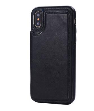 HKM-334483 Protective Leather Case for iPhone XS - Rear Cover Style, Compatible with Newer Models