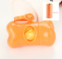 HKM-334675 Bone-Shaped Pet Waste Bag Dispenser - Compact and Convenient, Available in Multiple Colors