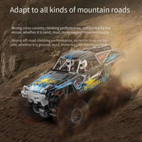 HKM-334803 1/10 Scale Electric Off-Road Remote Control Climbing Car - 4WD for Indoor and Outdoor Use