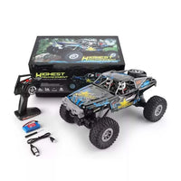 HKM-334803 1/10 Scale Electric Off-Road Remote Control Climbing Car - 4WD for Indoor and Outdoor Use