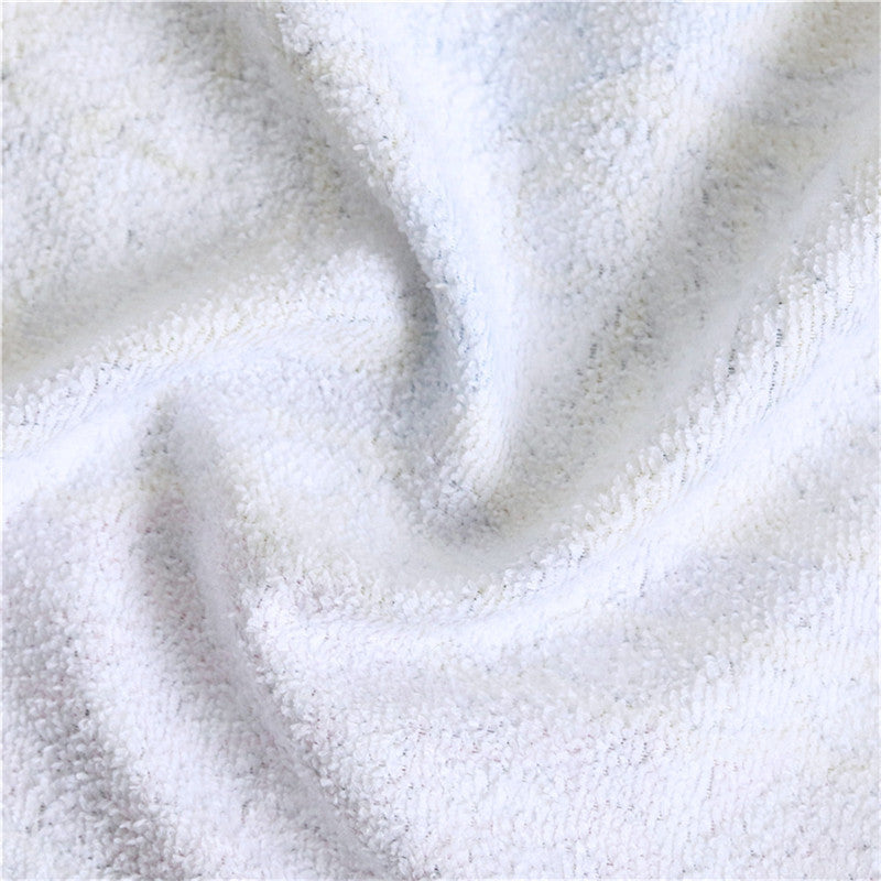 HKM-334803 Microfiber Round Beach Towel with Tassels - Soft and Absorbent Design