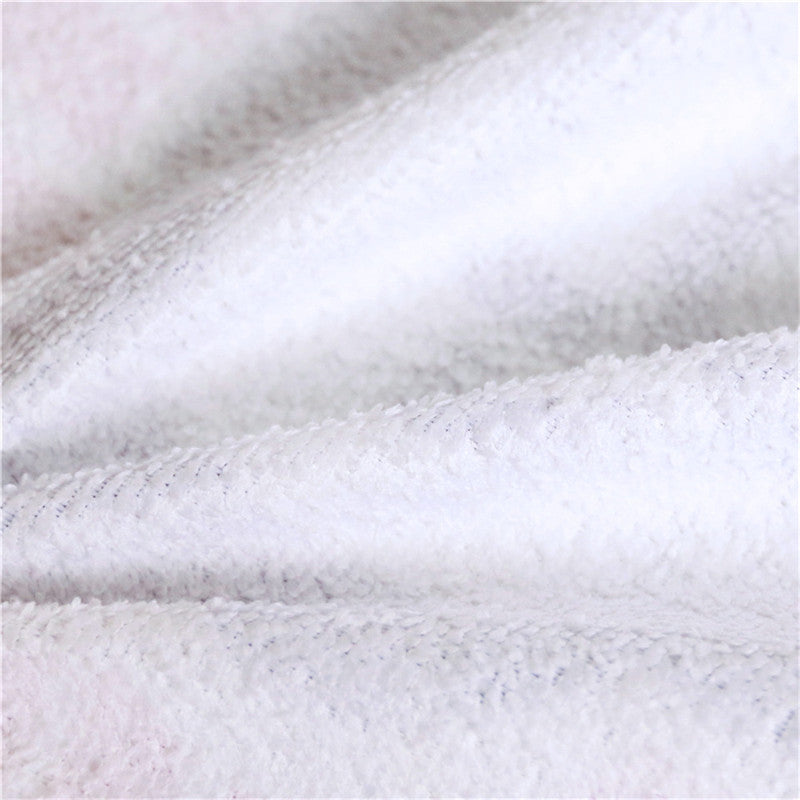 HKM-334803 Microfiber Round Beach Towel with Tassels - Soft and Absorbent Design