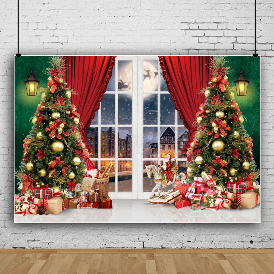 HKM-334931 Real Material Photography Background Fabric Curtain - 120x80CM, Various Colors Available