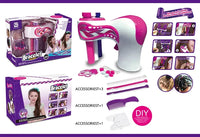 HKM-335059 Automatic Hair Braider Machine for Kids - DIY Hair Styling Salon Toy for Ages 4-14