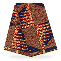 HKM-335059 Batik Printed 100% Cotton Wax Cloth - 110cm Wide