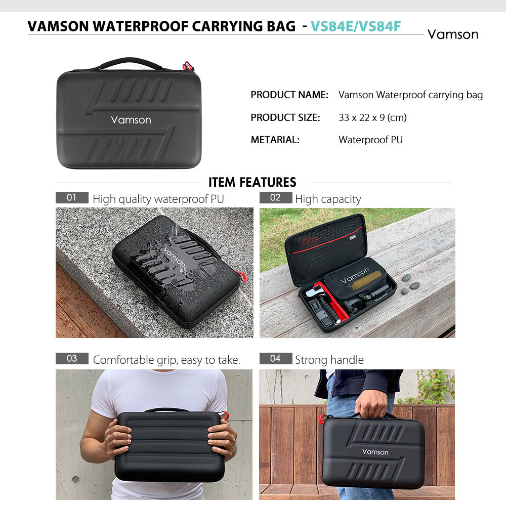 HKM-335123 Action Camera Accessories - Durable PC Design for VS84 Model