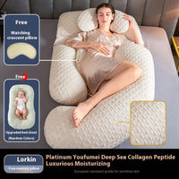 HKM-335187 Maternity Pillow with Waist Support - COOLMAX Memory Foam & Bamboo Fiber