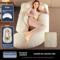 HKM-335187 Maternity Pillow with Waist Support - COOLMAX Memory Foam & Bamboo Fiber