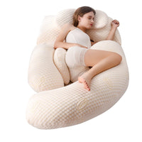 HKM-335187 Maternity Pillow with Waist Support - COOLMAX Memory Foam & Bamboo Fiber