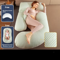 HKM-335187 Maternity Pillow with Waist Support - COOLMAX Memory Foam & Bamboo Fiber