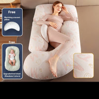 HKM-335187 Maternity Pillow with Waist Support - COOLMAX Memory Foam & Bamboo Fiber