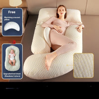 HKM-335187 Maternity Pillow with Waist Support - COOLMAX Memory Foam & Bamboo Fiber