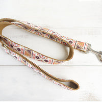 HKM-335251 Brown Polyester Pet Bow Tie Set with Leash and Accessories