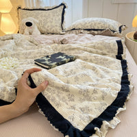 HKM-335379 Washed Thin Summer Air Conditioning Quilt - Available in Multiple Sizes