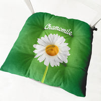 HKM-335443 Daisy Floral Cotton Linen Chair Cushions in Various Styles and Colors