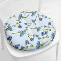 HKM-335443 Daisy Floral Cotton Linen Chair Cushions in Various Styles and Colors