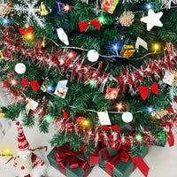 HKM-335507 83-Inch Christmas Tree Set with Accessory Pack - Includes LED Lights, Ornaments, and Star Topper