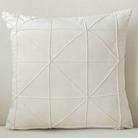 HKM-335827 Solid Color Velvet Cushion Cover with Embroidery, 45x45cm, Multiple Color Options